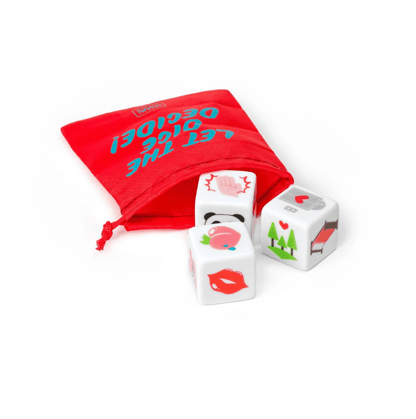 Legami - Set di 3 Dadi Piccanti Gioco per Coppie (DND0002) - 2