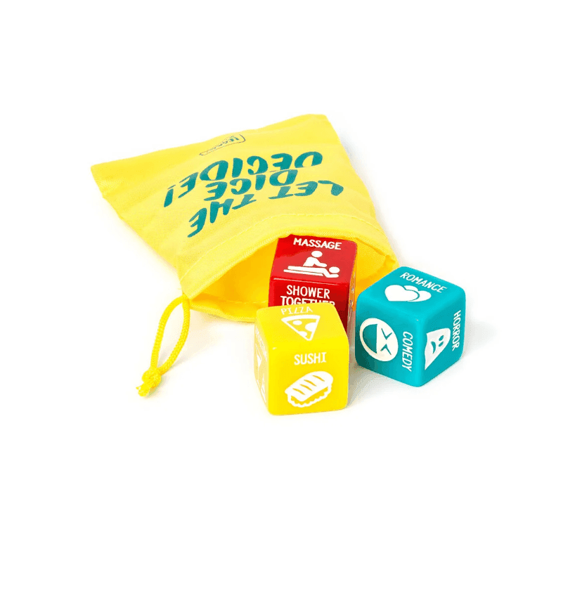 Legami - Set di 3 Dadi Gioco per Attività di Coppia (DND0001) - 2