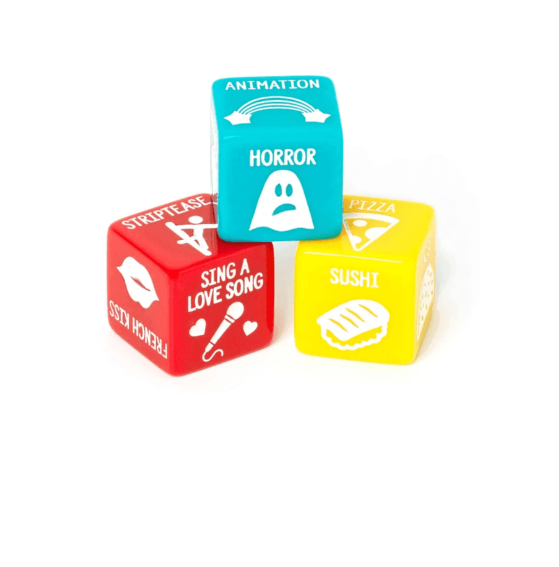 Legami - Set di 3 Dadi Gioco per Attività di Coppia (DND0001) - 6
