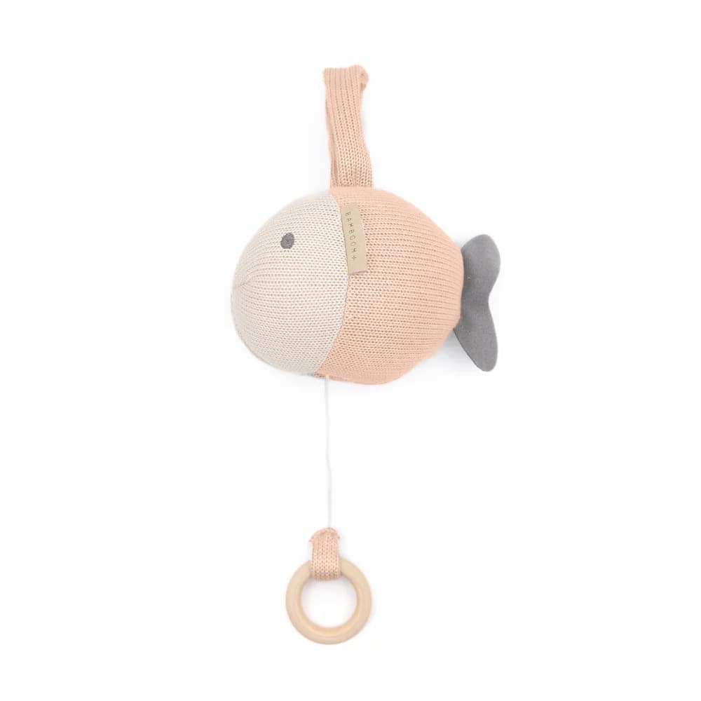 Carillon Bamboom a Maglia Fish – Rosa