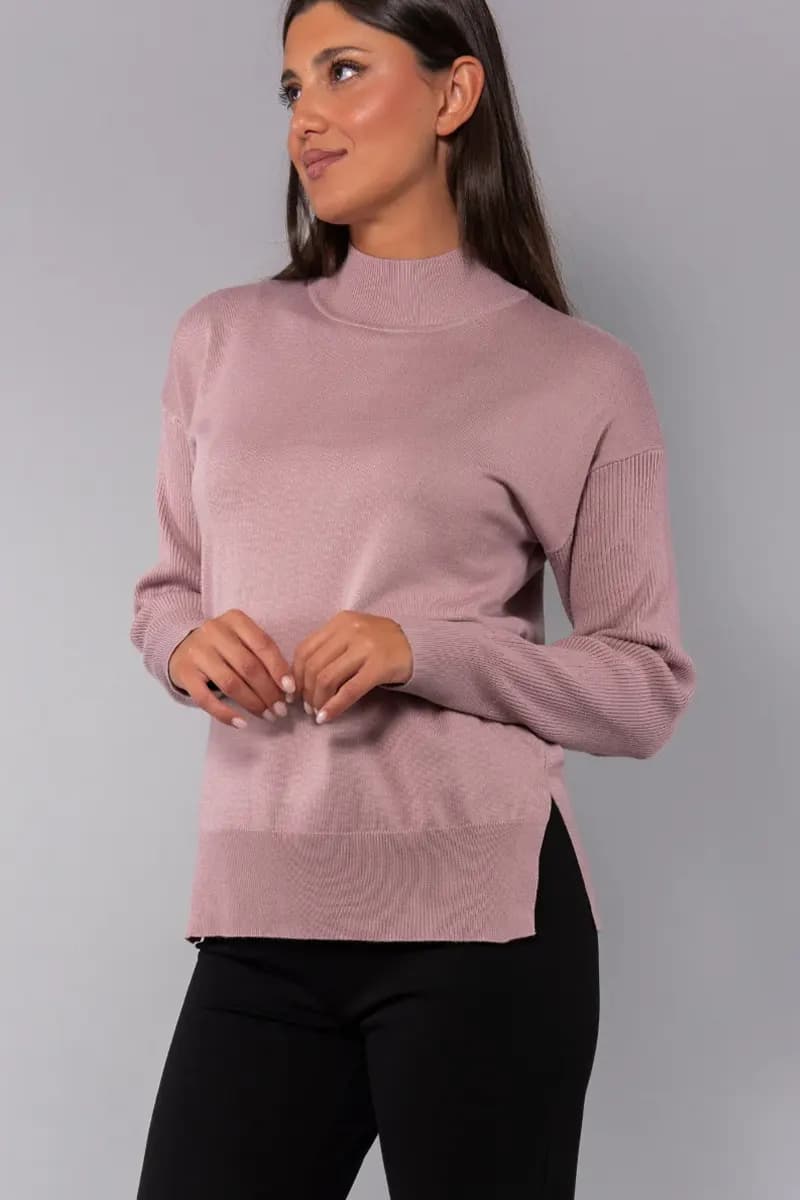 VERDISSIMA | Maglia girocollo in viscosa - 10