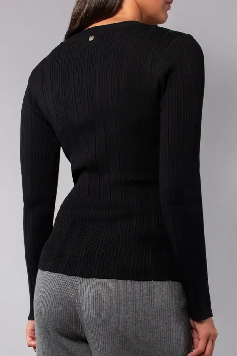 VERDISSIMA | Cardigan in viscosa con strass - 2