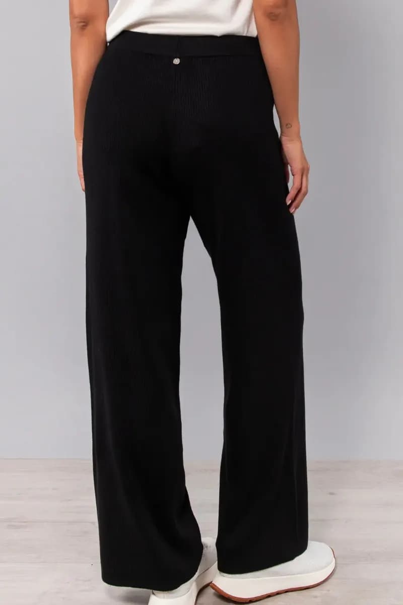 VERDISSIMA | Pantalone in viscosa con coulisse - 3