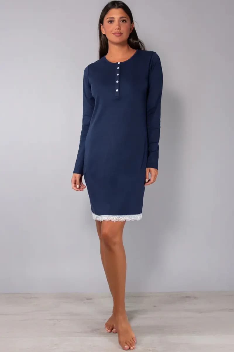 VERDISSIMA | Camicia da notte serafino - 7