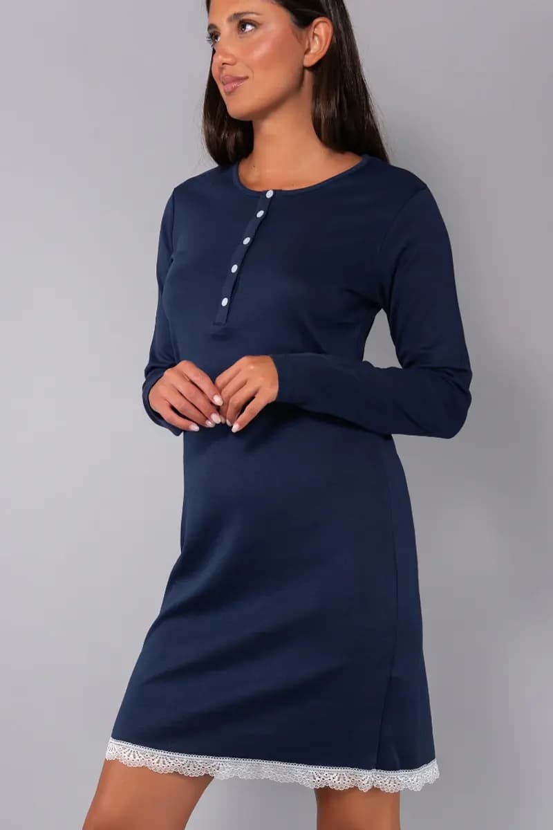 VERDISSIMA | Camicia da notte serafino - 4
