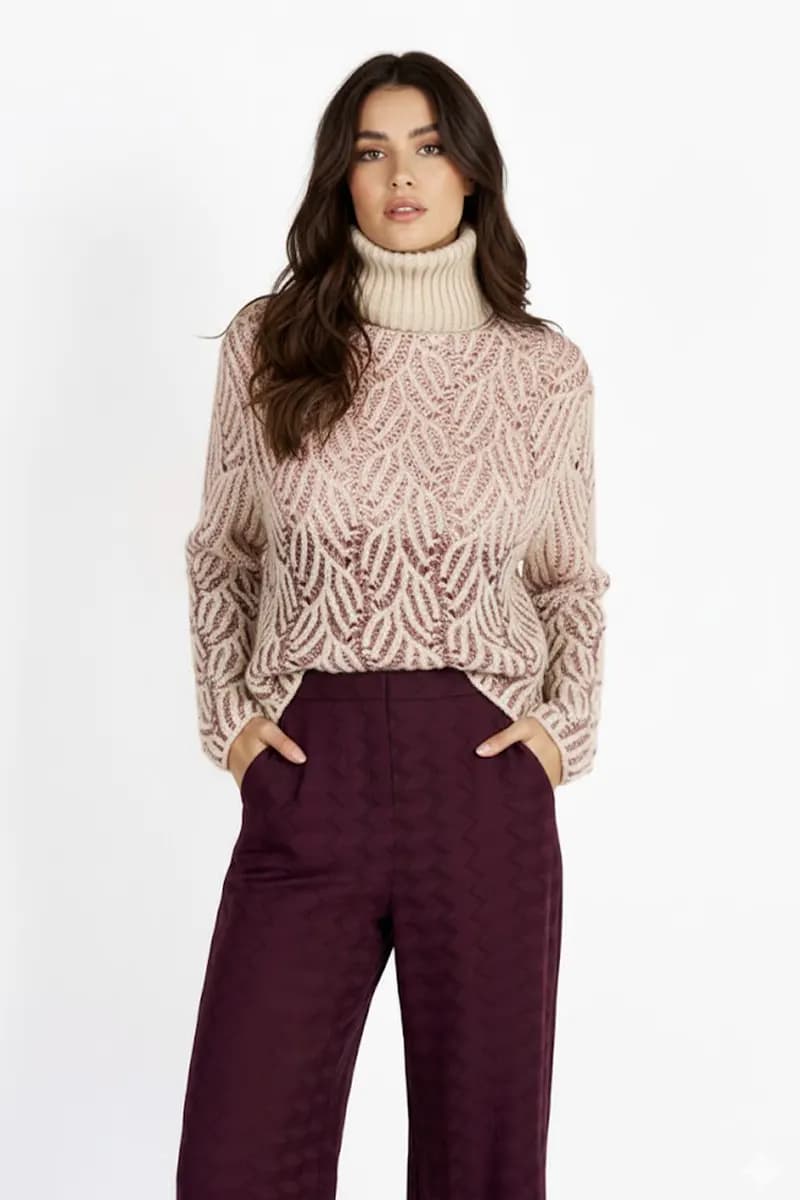 PHO Firenze | Maglia traforata filo lurex - 4