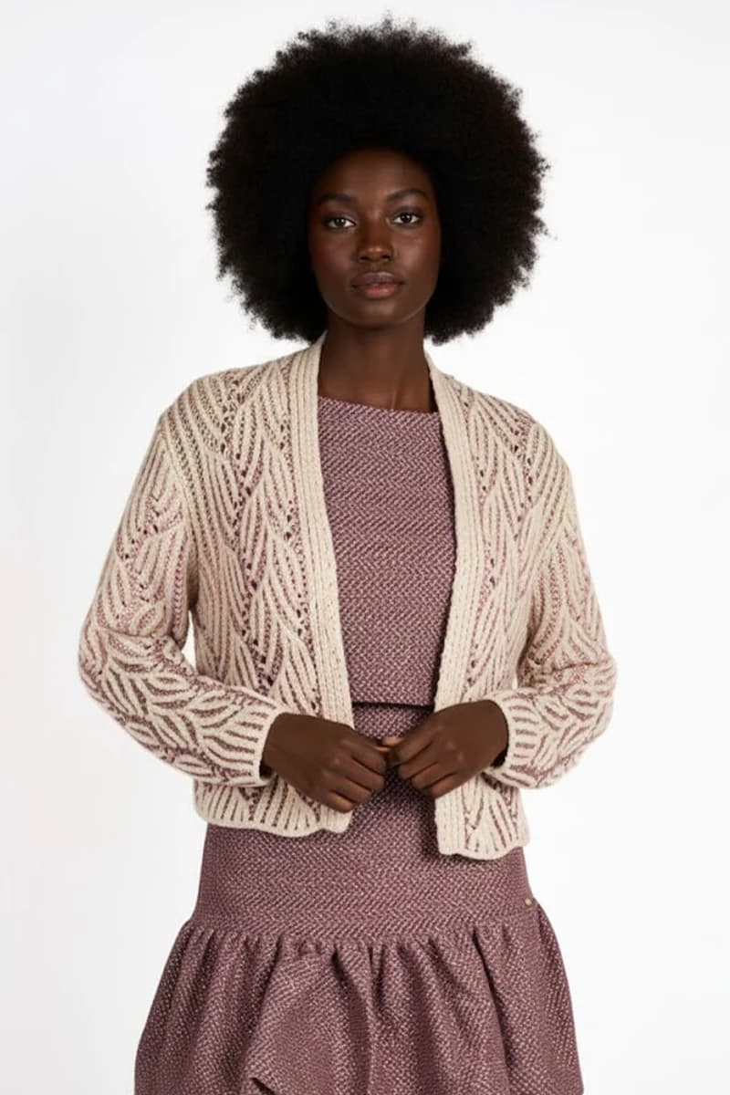 PHO Firenze | Cardigan traforato filo lurex - 4