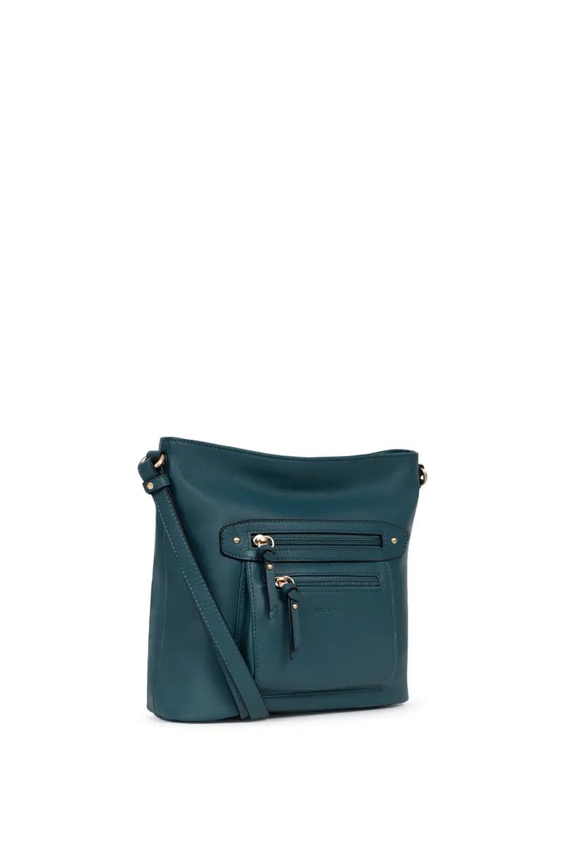 Hexagona - Borsa a spalla con tasche frontali - 2