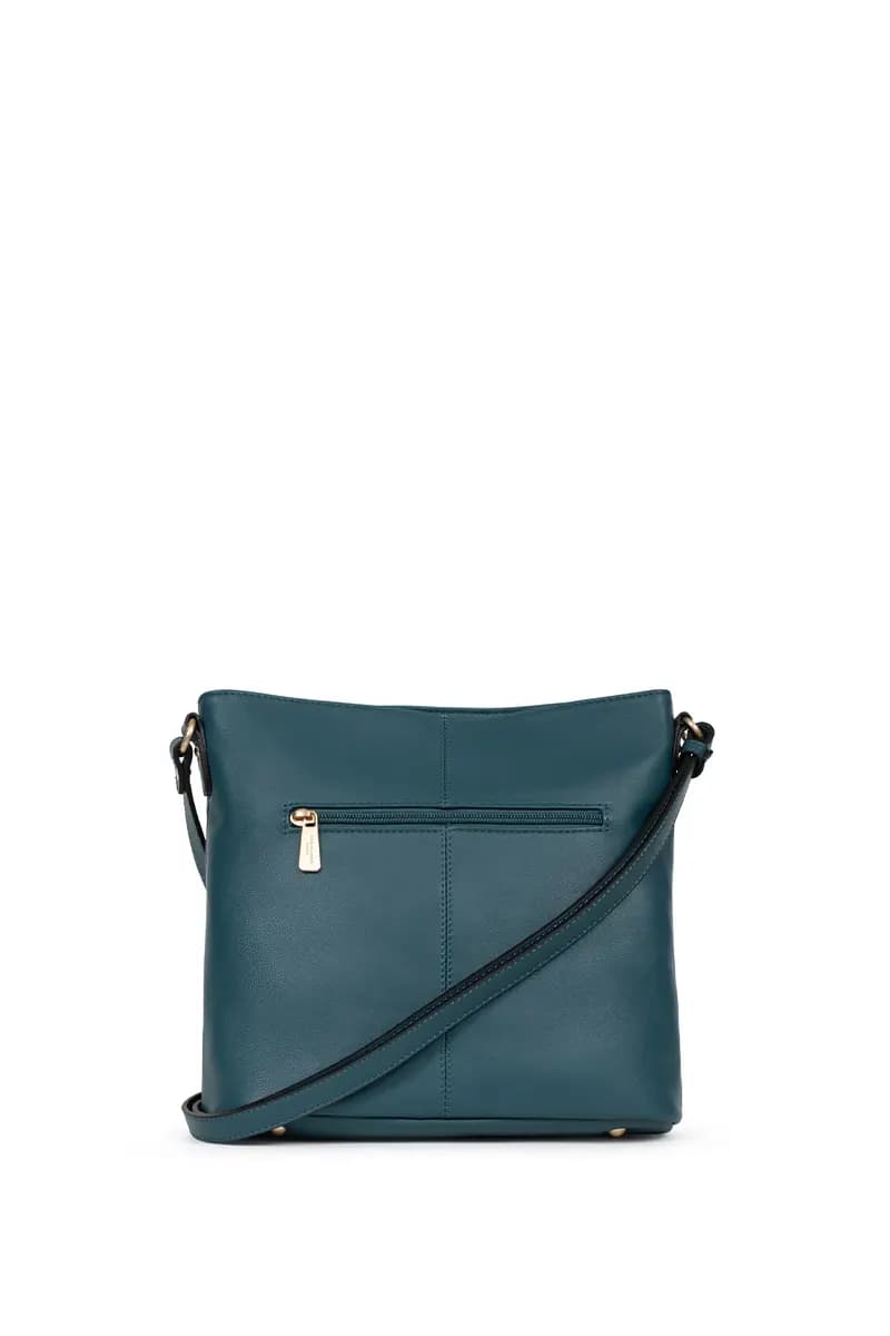 Hexagona - Borsa a spalla con tasche frontali - 3
