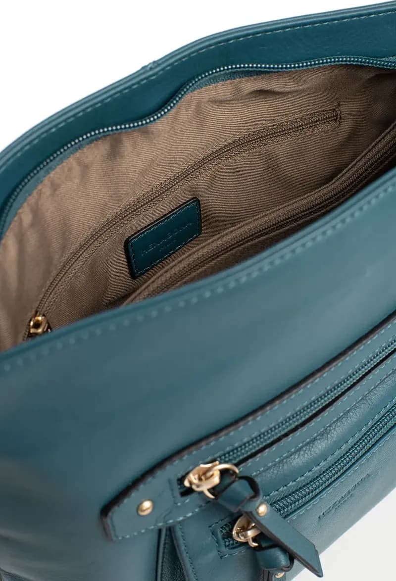 Hexagona - Borsa a spalla con tasche frontali - 6