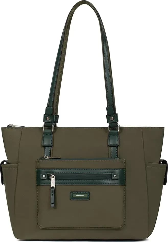 Hexagona - Borsa a spalla in acetato Yona - 4