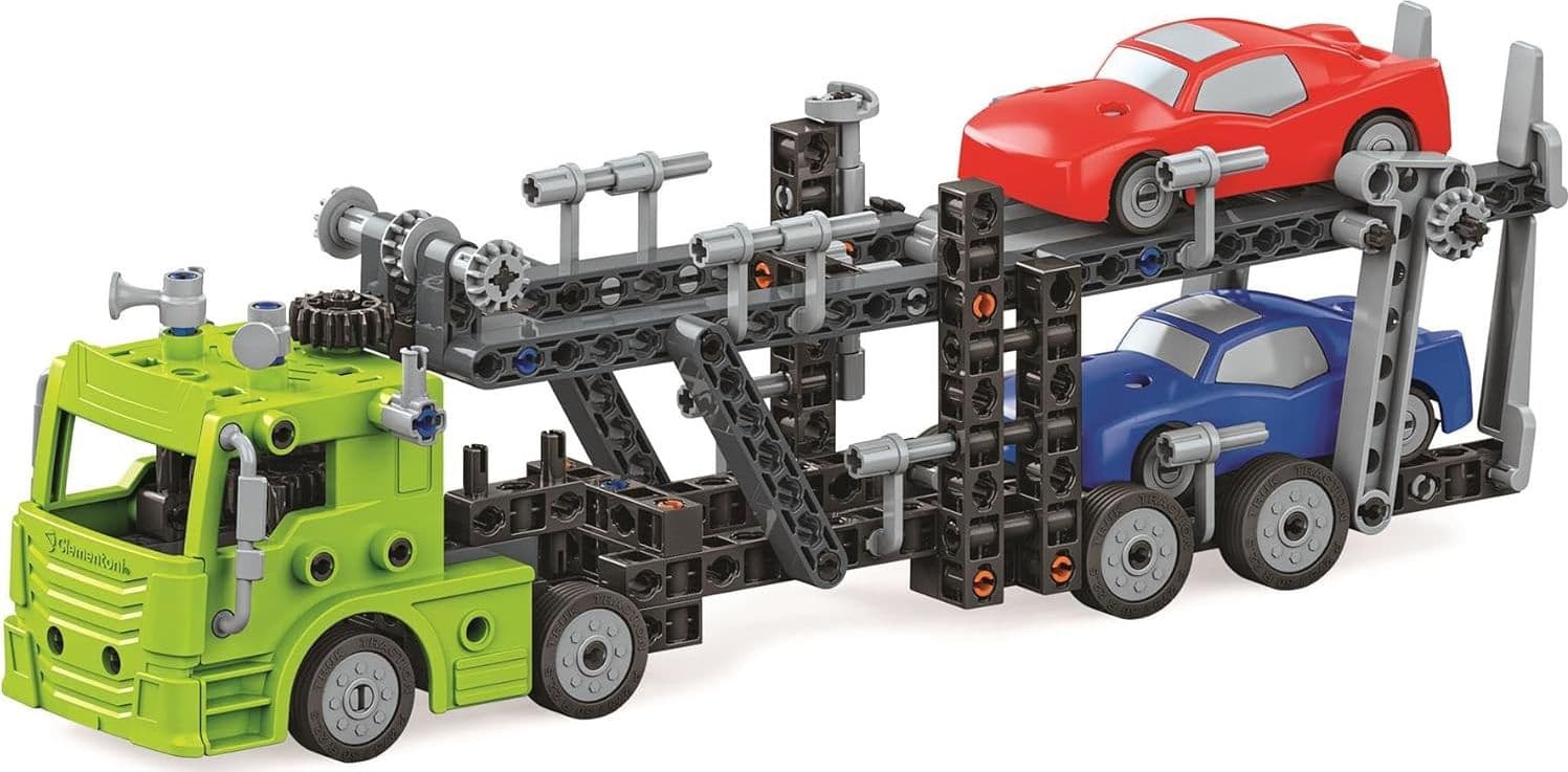 Clementoni  - Scienza e Gioco Laboratorio di Meccanica Camion Bisarca 19391 - 3