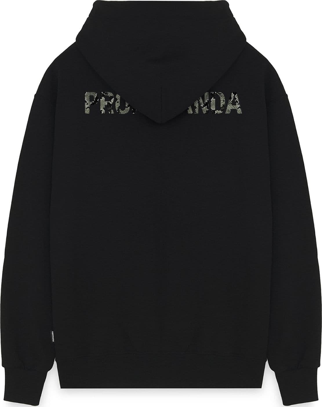 Felpa Propaganda Logo Python Black - 2