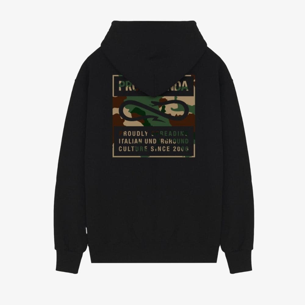 Felpa Propaganda Label Camo Black
