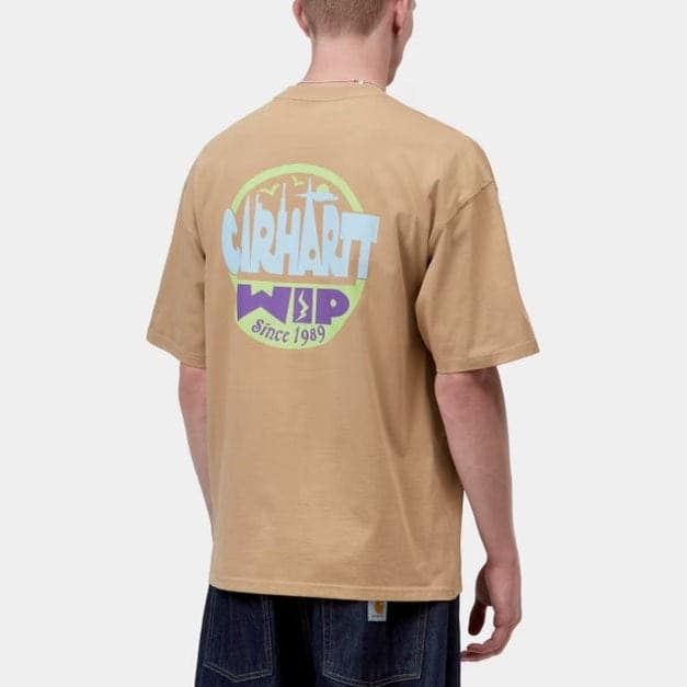 T Shirt Carhartt Luggage Dusty Brown - 4
