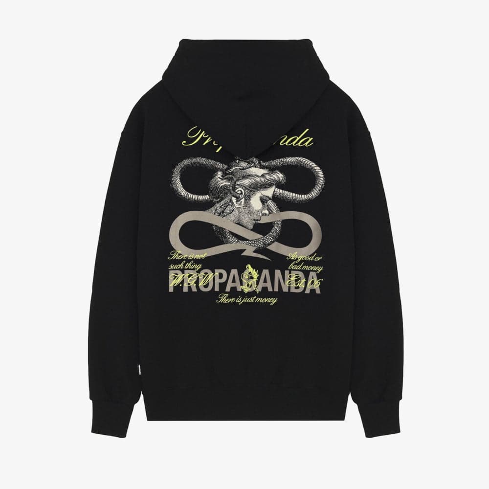 Felpa Propaganda Whisper Zip Black - 5