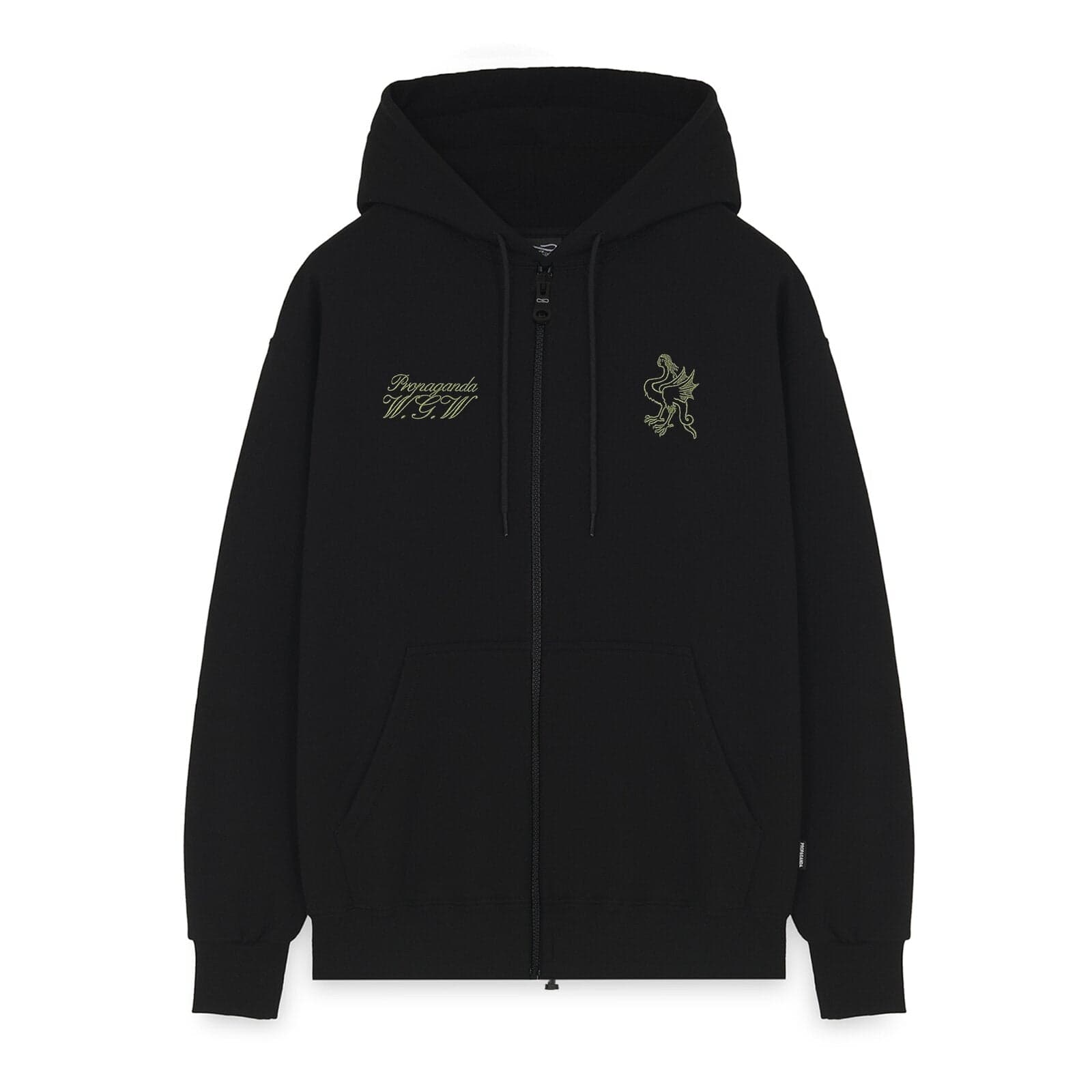 Felpa Propaganda Whisper Zip Black - 2