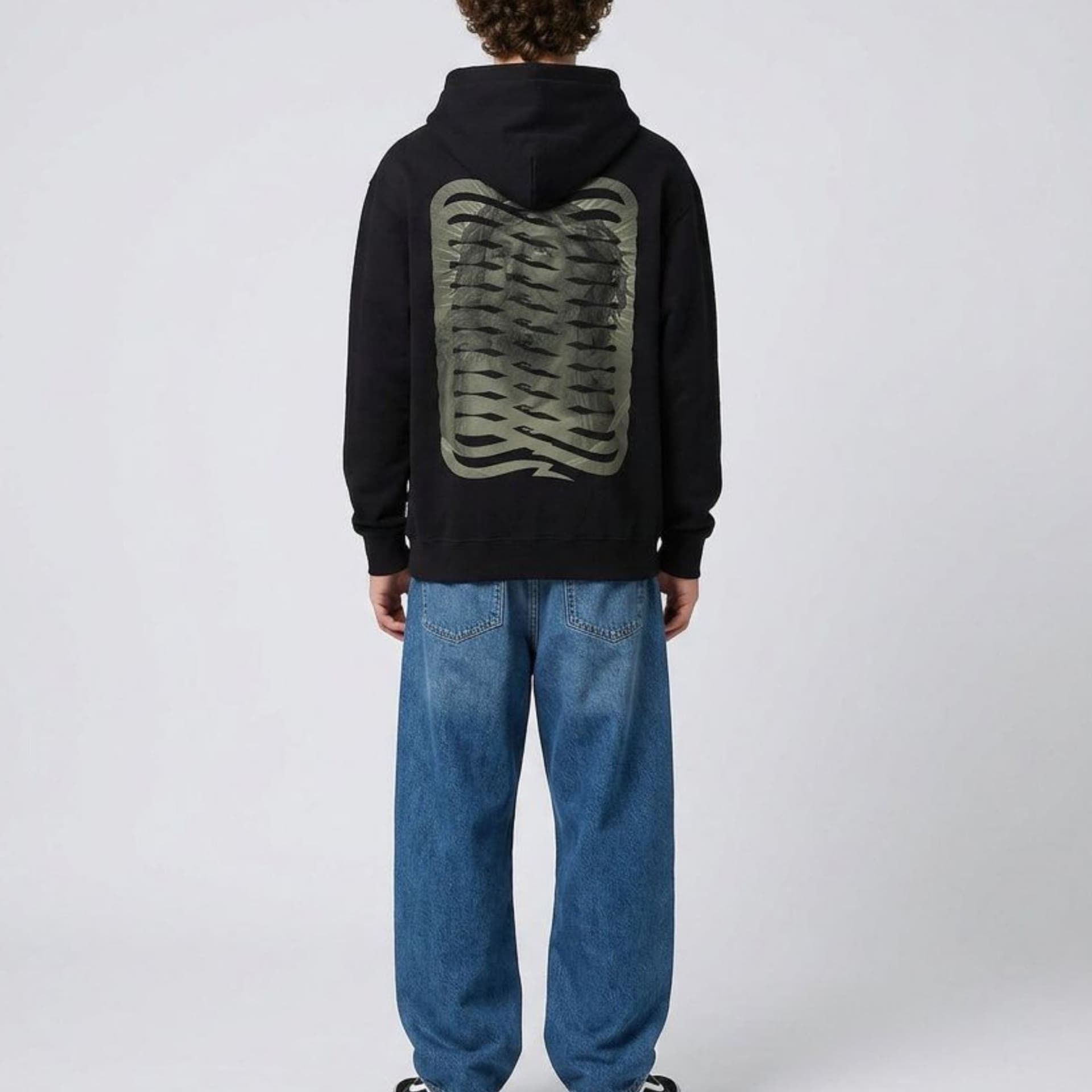 Felpa Propaganda Whisper Zip Black - 3