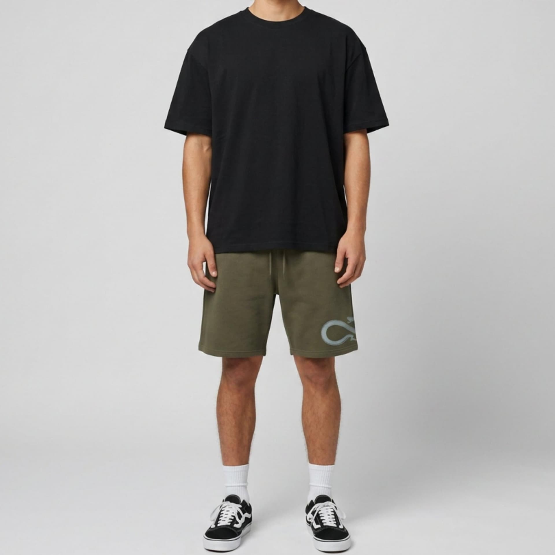 Shorts Propaganda Logo Green - 3