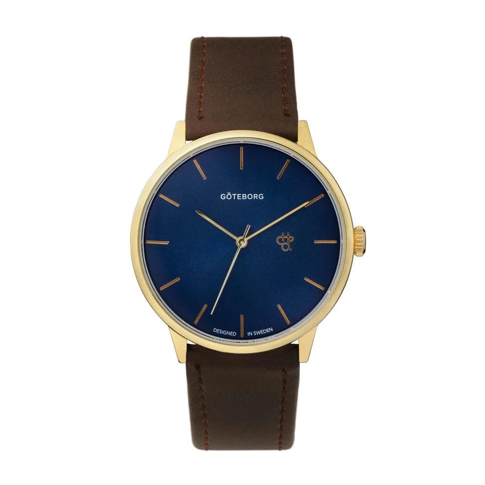 Orologio CHPO Khorshid Goteborg navy brown 14230TT - 4