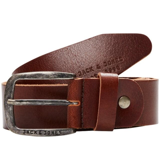 Cintura Jack & Jones Paul Leather Black - 4