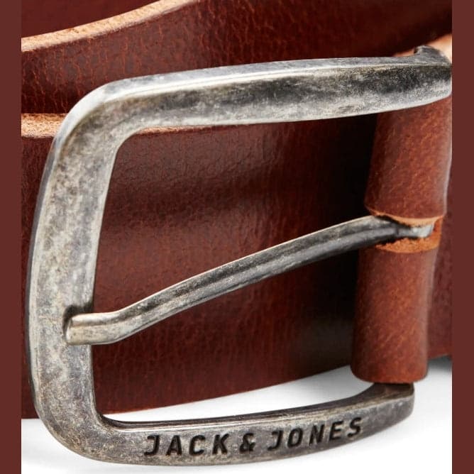 Cintura Jack & Jones Paul Leather Black - 2