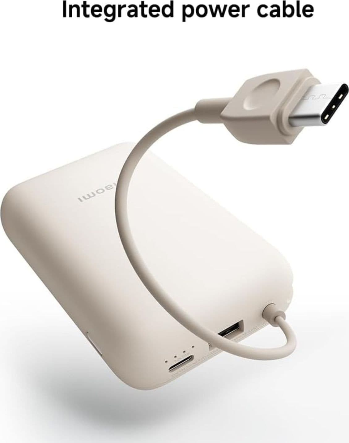 Xiaomi Powerbank 10000MAH 22.5W Cavo Integrato Usb-C Ice Blue - 3