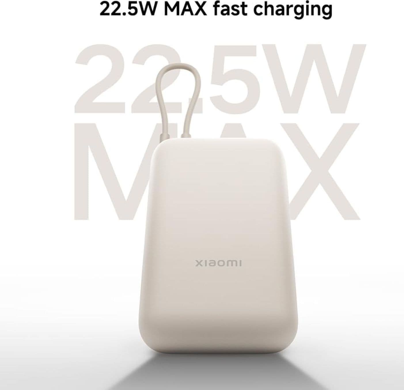 Xiaomi Powerbank 10000MAH 22.5W Cavo Integrato Usb-C Ice Blue - 4