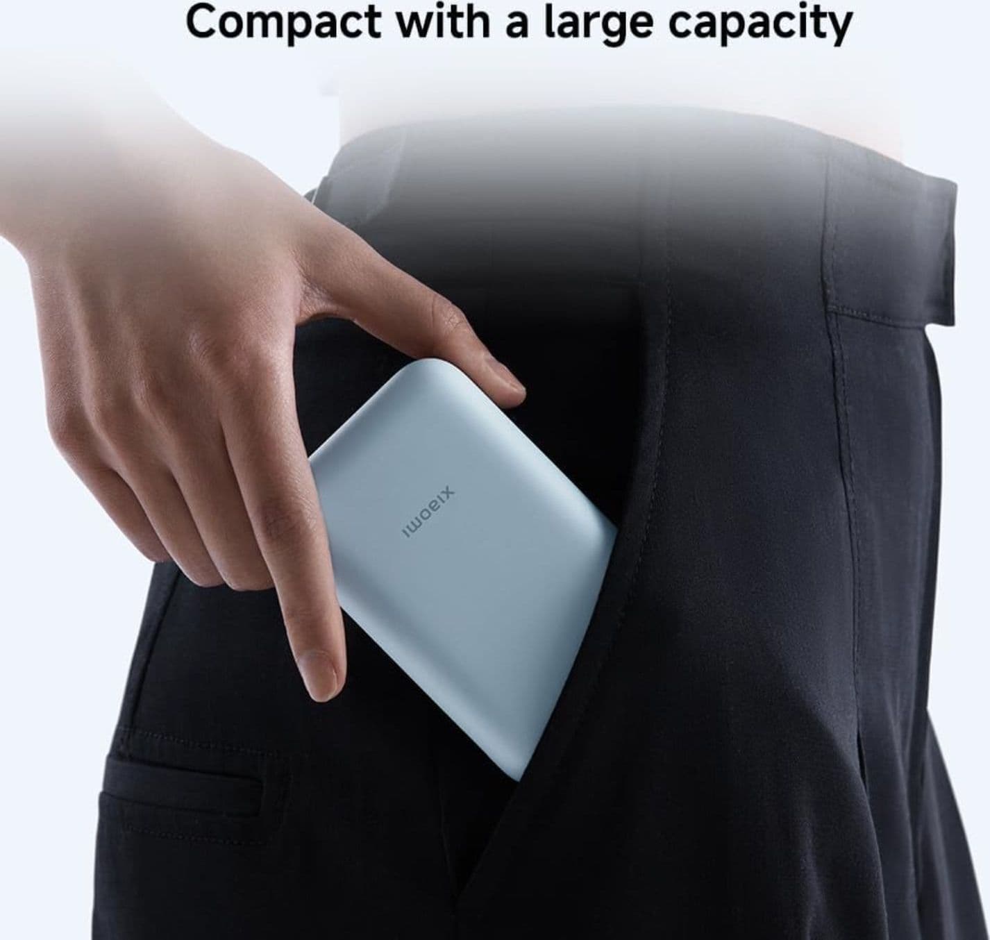 Xiaomi Powerbank 10000MAH 22.5W Cavo Integrato Usb-C Ice Blue - 5