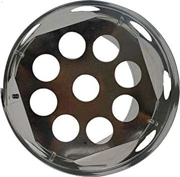 Accendi carboni e bricchetti per barbecue ravviva fiamma inox con manico di protezione - 2