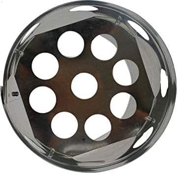 Accendi carboni e bricchetti per barbecue ravviva fiamma inox con manico di protezione - 2