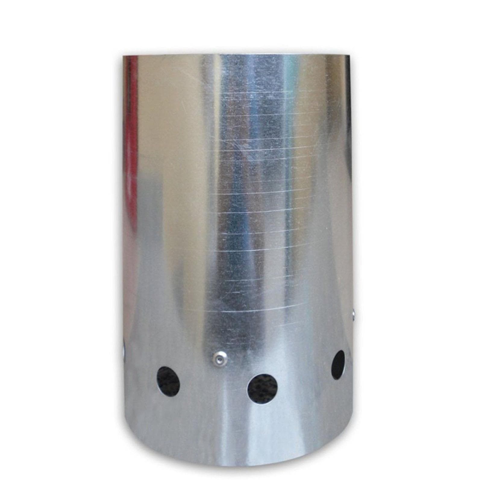 Accendi carboni e bricchetti per barbecue ravviva fiamma con manico di protezione h 30 cm - 3