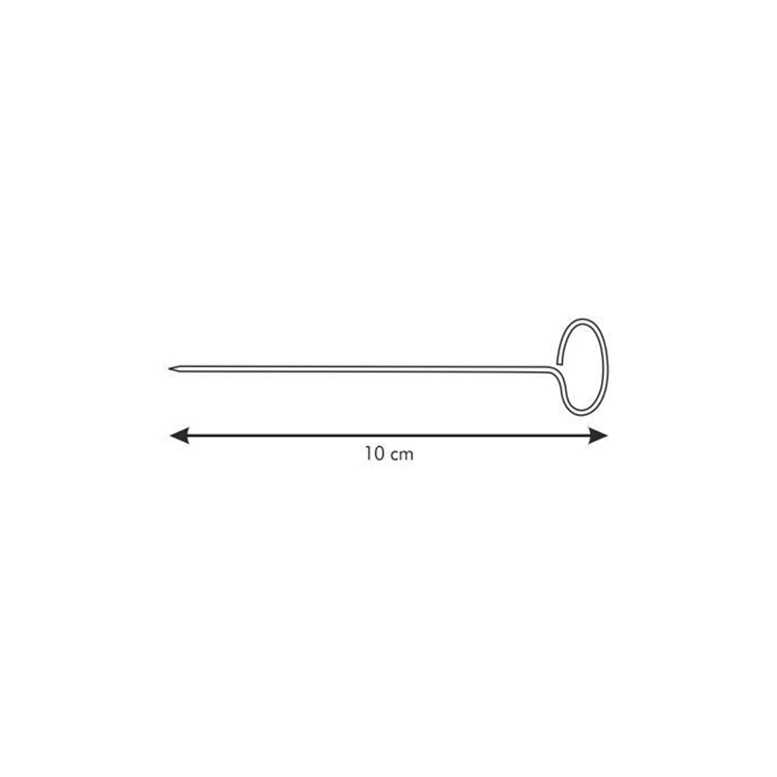 Set da 10 pezzi di spiedini in acciaio Inox "Presto" per carne pesce e gamberi - 2