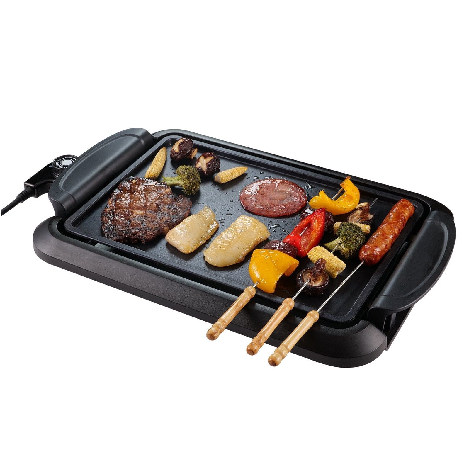 Griglia Elettrica con piastra "Jole" Barbecue da interno ed esterno 900-1000 W