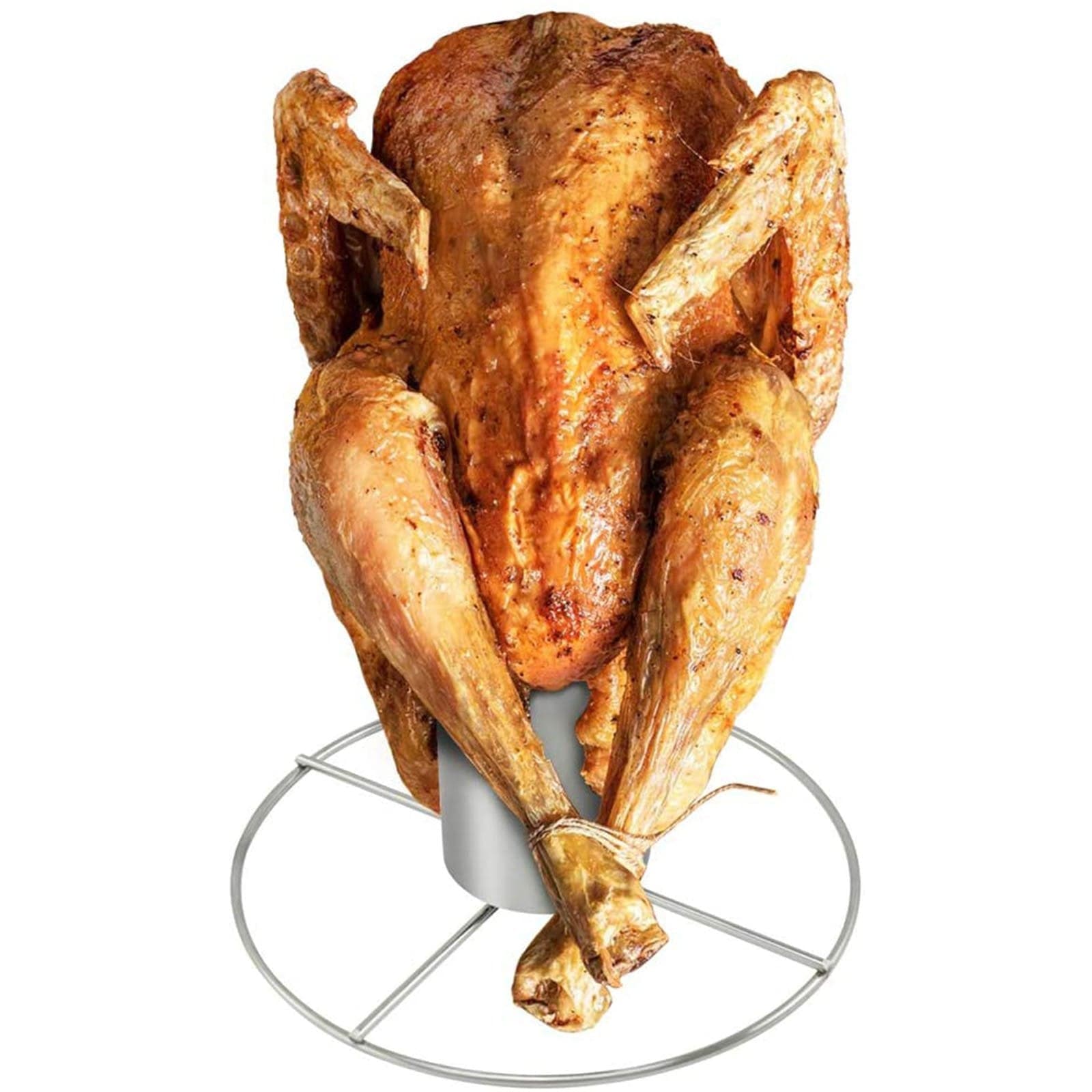 Griglia da barbecue in acciaio inox per cucinare il pollo - 2