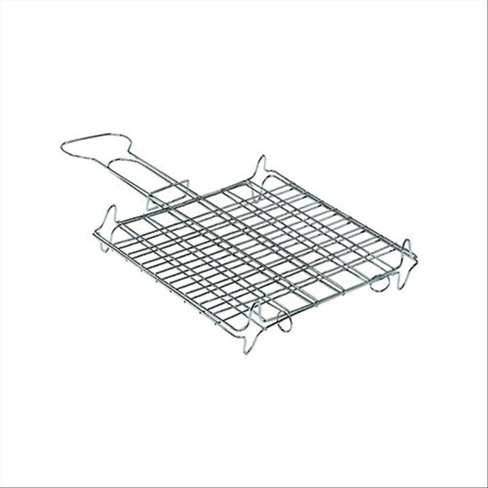 Graticola per barbecue, griglia in acciaio a barre con piedini alta qualità "Made in Italy" - 3