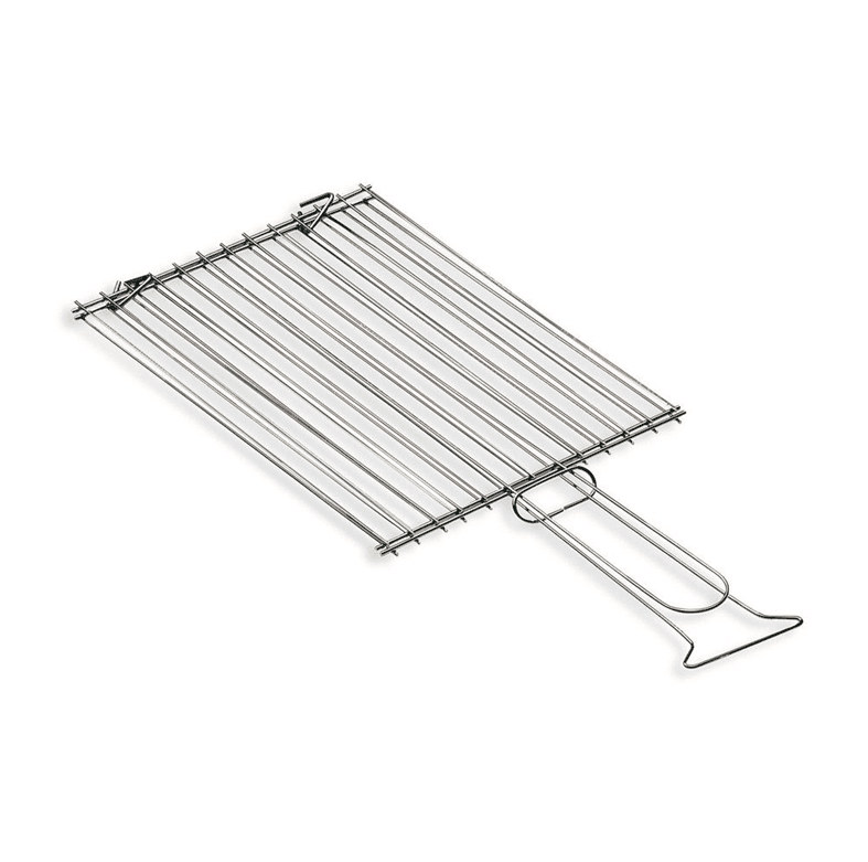 Graticola per barbecue, griglia in acciaio a barre con piedini alta qualità "Made in Italy" - 2