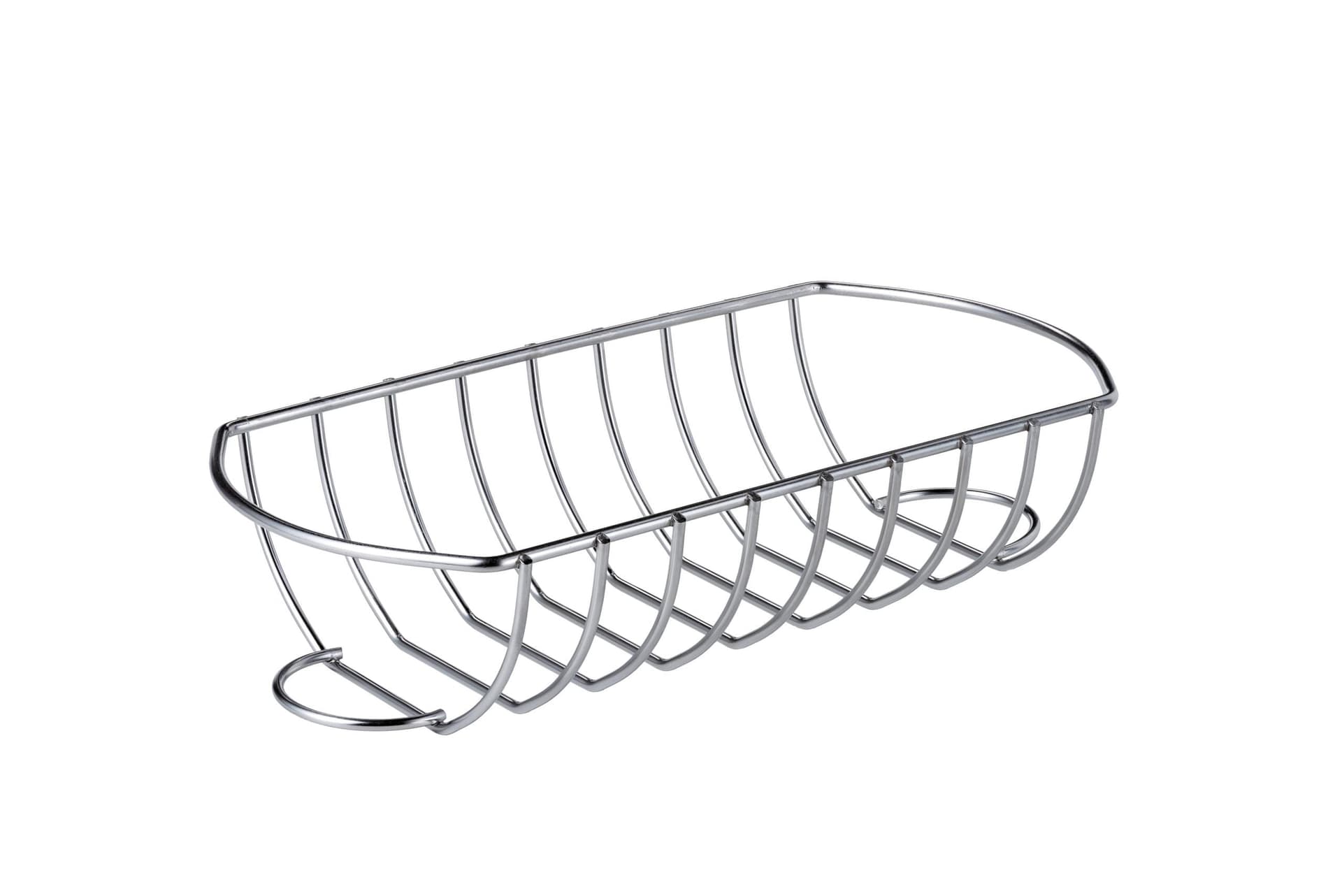 Supporto in acciaio inox per affumicatore costine e Ribs accessorio barbecue Weber - 2
