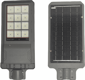 Lampione Solare Stradale LED in Alluminio 800W 1200W 1600W, IP65, 80lm/W Sensore Crepuscolare , Vendita Online - 7