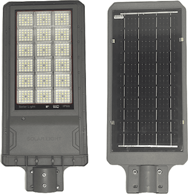 Lampione Solare Stradale LED in Alluminio 800W 1200W 1600W, IP65, 80lm/W Sensore Crepuscolare , Vendita Online - 8