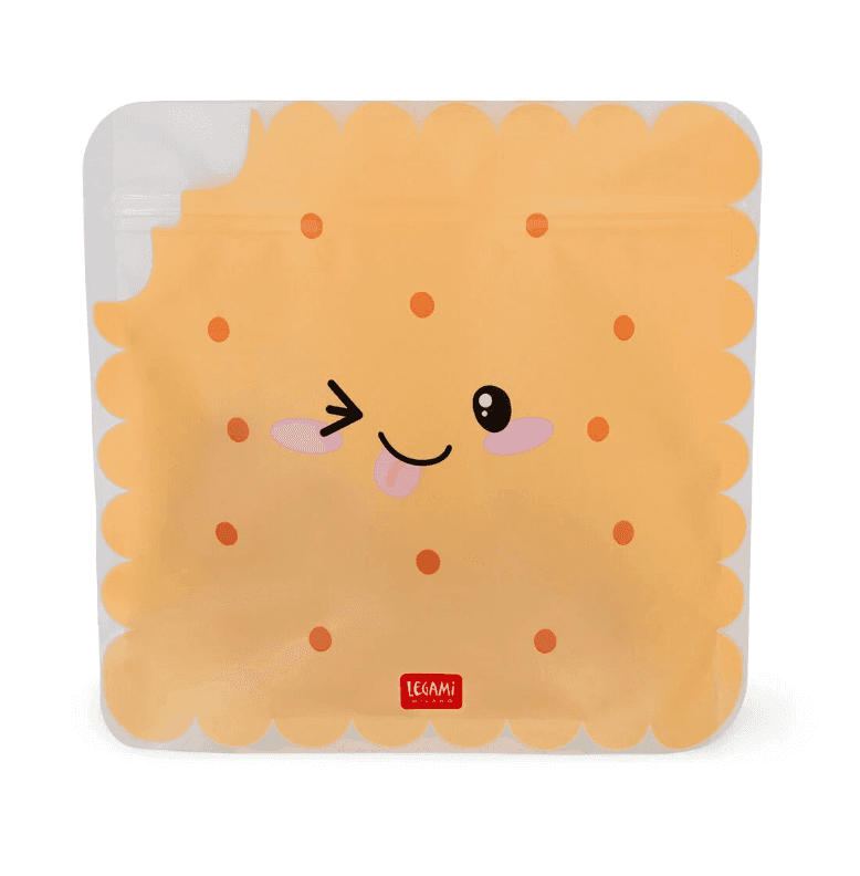 Legami - Set di 3 Buste per Alimenti Riutilizzabili - Cookie - Snack Bags (ZB0003) - 2