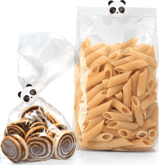 Legami - Set di 6 Clip Chiudi Pacco - Panda - Bag Clips (CLIP0002) - 2
