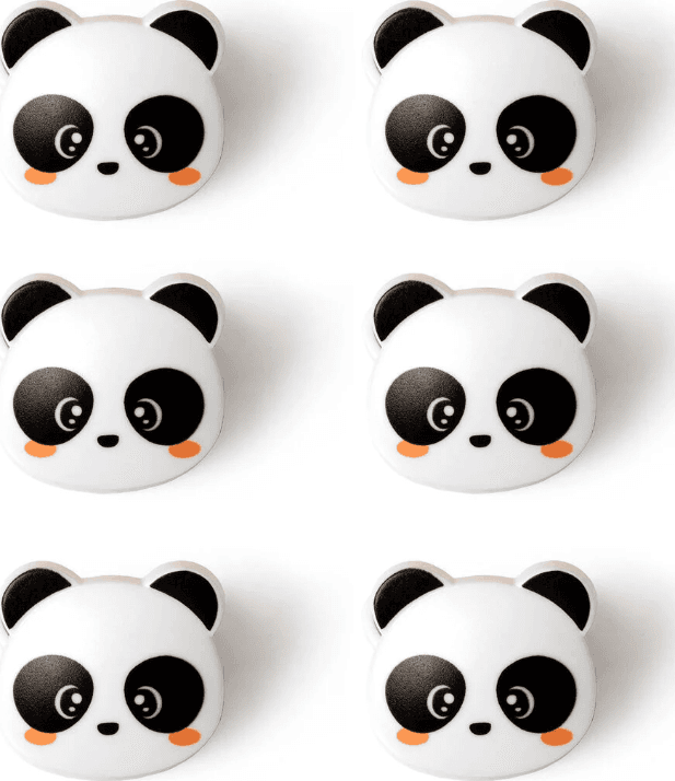 Legami - Set di 6 Clip Chiudi Pacco - Panda - Bag Clips (CLIP0002) - 3