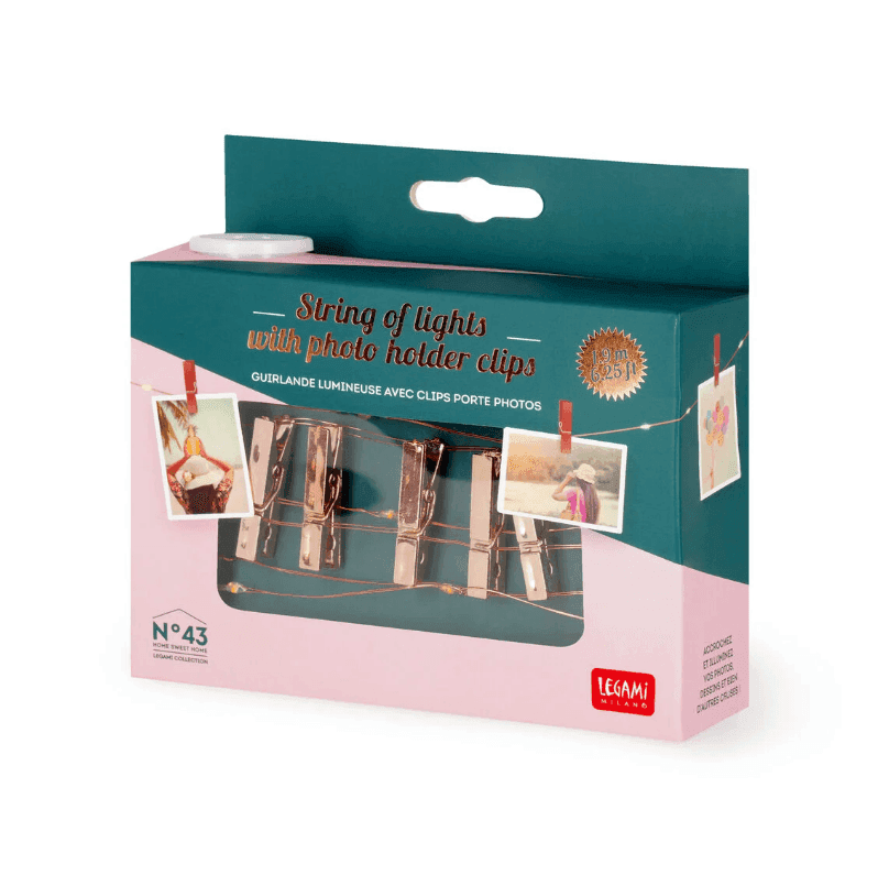 Legami - Filo di Luci Decorative con Clip Portafoto (CSTR0001)