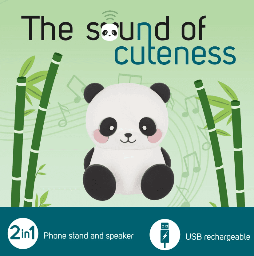 Legami - Speaker Wireless con Supporto Smartphone Panda - The Sound of Cuteness (SPS0001) - 3