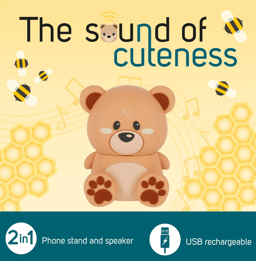 Legami - Speaker Wireless con Supporto Smartphone Teddy Bear - The Sound of Cuteness (SPS0002) - 3