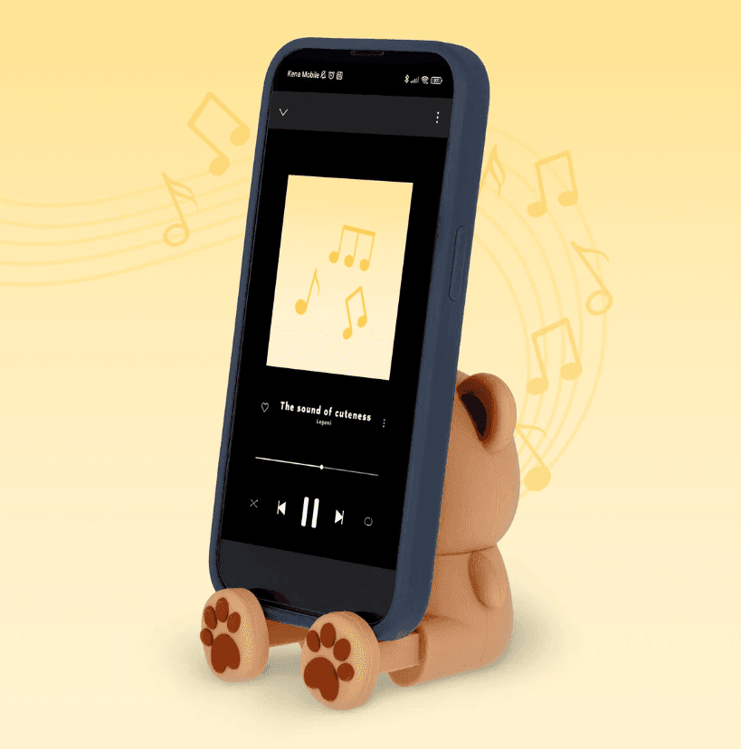 Legami - Speaker Wireless con Supporto Smartphone Teddy Bear - The Sound of Cuteness (SPS0002) - 5