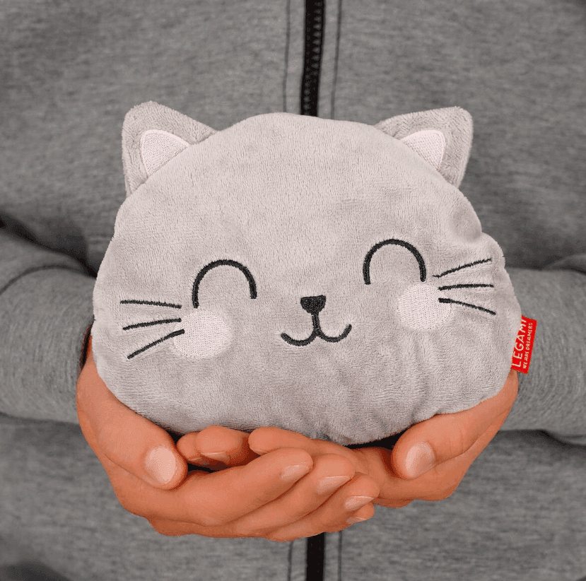 Legami - Cuscino Termico con Semi di Lino - Kitty - Warm Cuddles (MWC0001) - 2