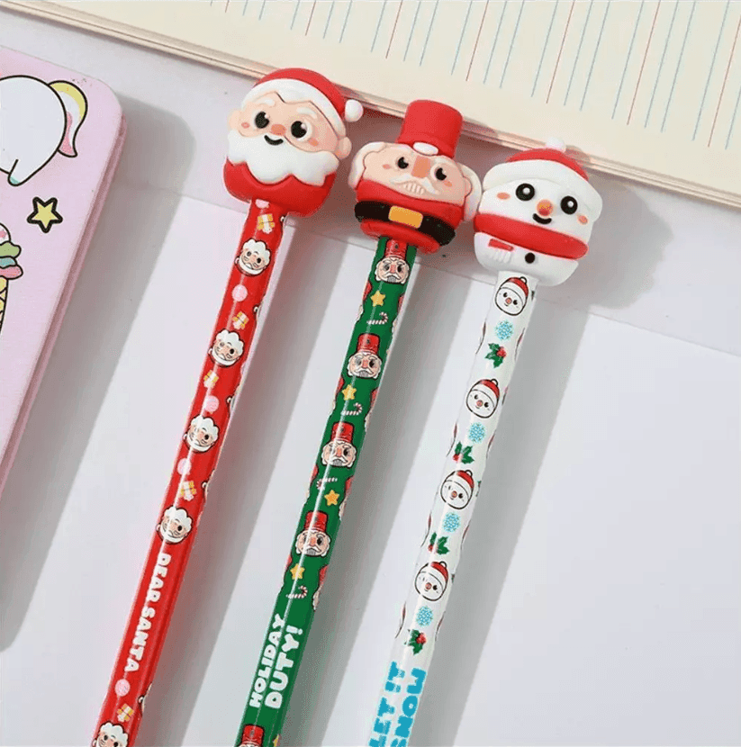i-Total - Matite In Legno 3D XMAS - 3 temi Natale - 2