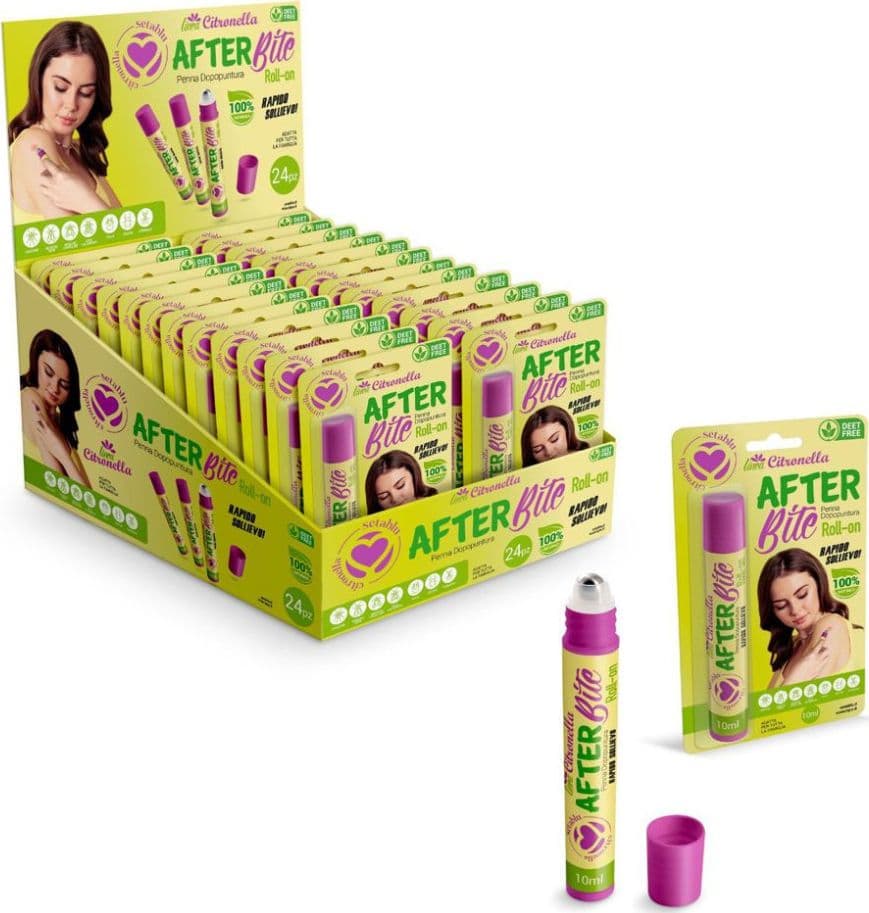 Penna After Bite Roll-On 10ml Sollievo Rapido Punture Insetti Citronella - 2
